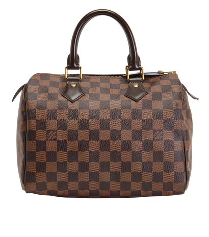 Speedy 25, &pound;850, Handbags, Brown, Canvas, Front view